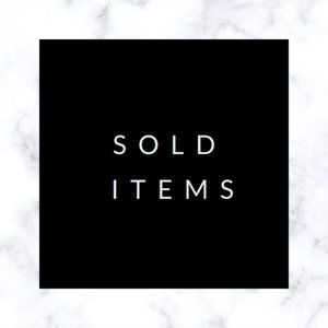 Sold items!
